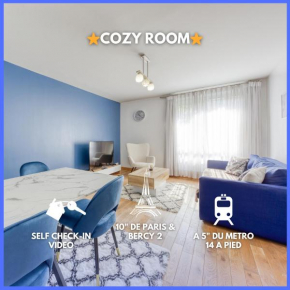 Cozy Room Proche Paris & Bercy 2 - Cozy Houses